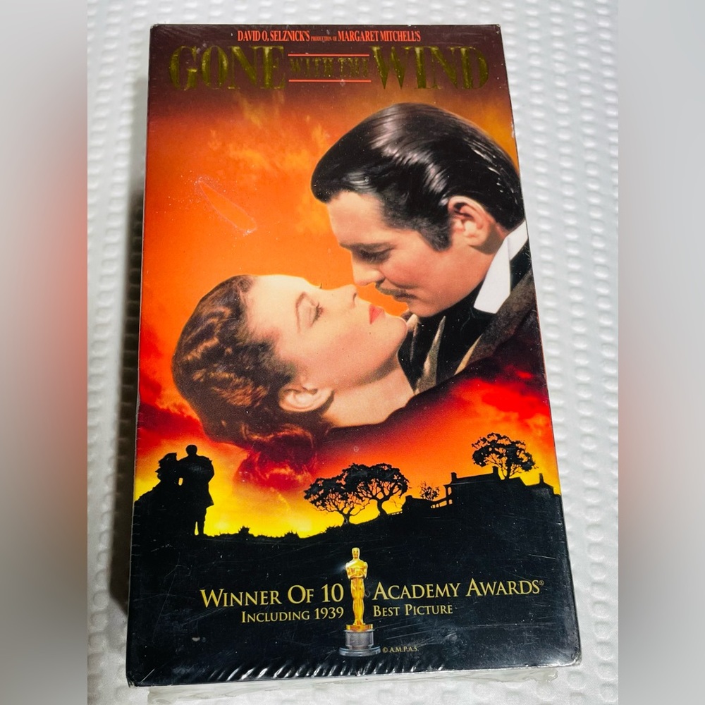 Gone With The Wind VHS Clark Gable Vivien Leigh 1939 SEALED new